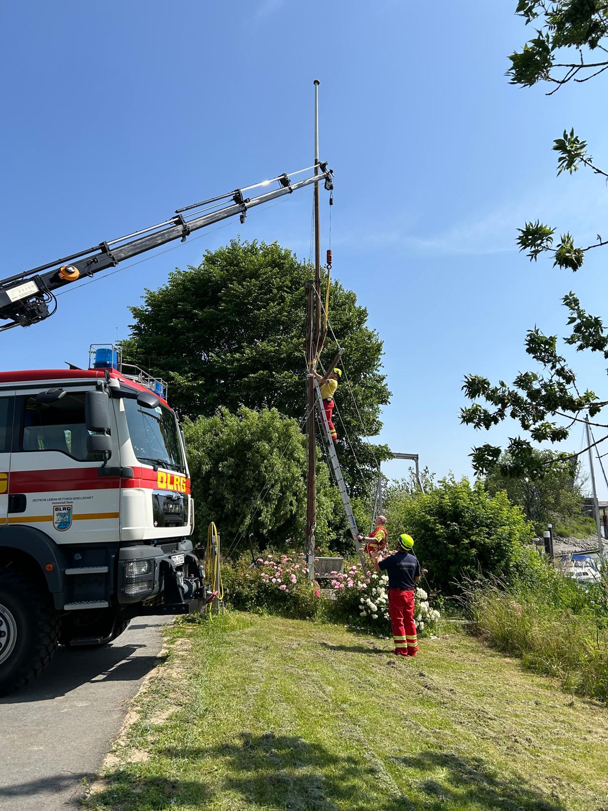 2025 06 14 Fahnenmast 3